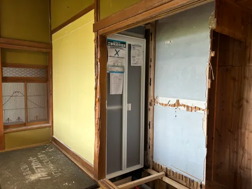 🚿シャワールームのリフォームの施工前