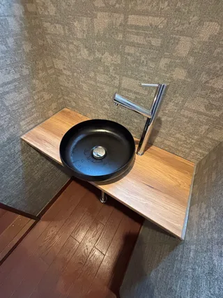 🚰手洗い場のリフォームの施工後