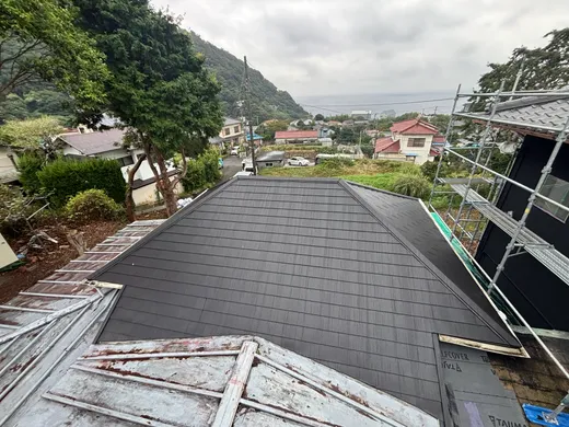 🏠屋根のリフォームの施工後