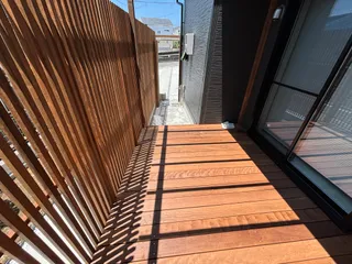🌿ウッドデッキのリフォームの施工後