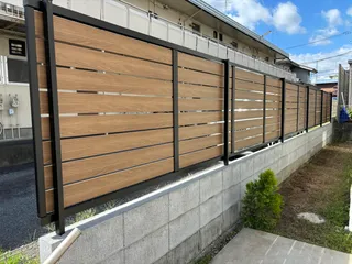 🧱外構フェンスのリフォームの施工後