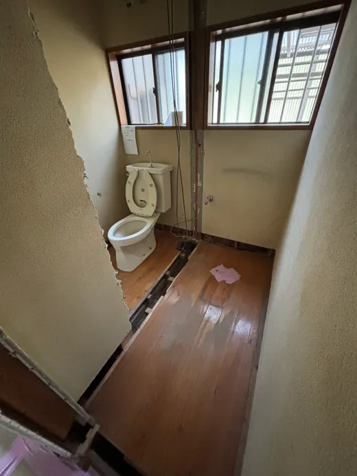 🚽トイレのリフォームの施工前