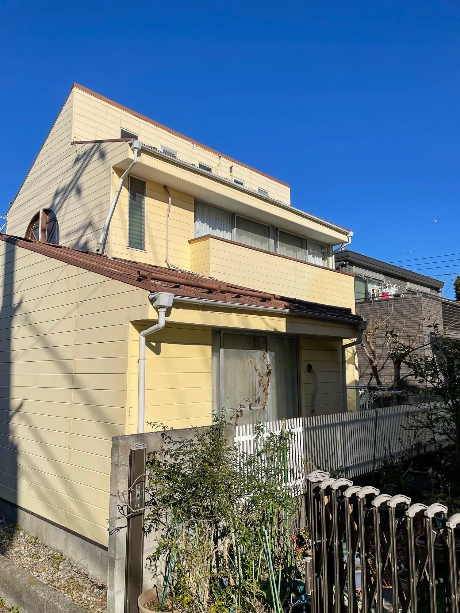 外壁塗装工事を行いました
