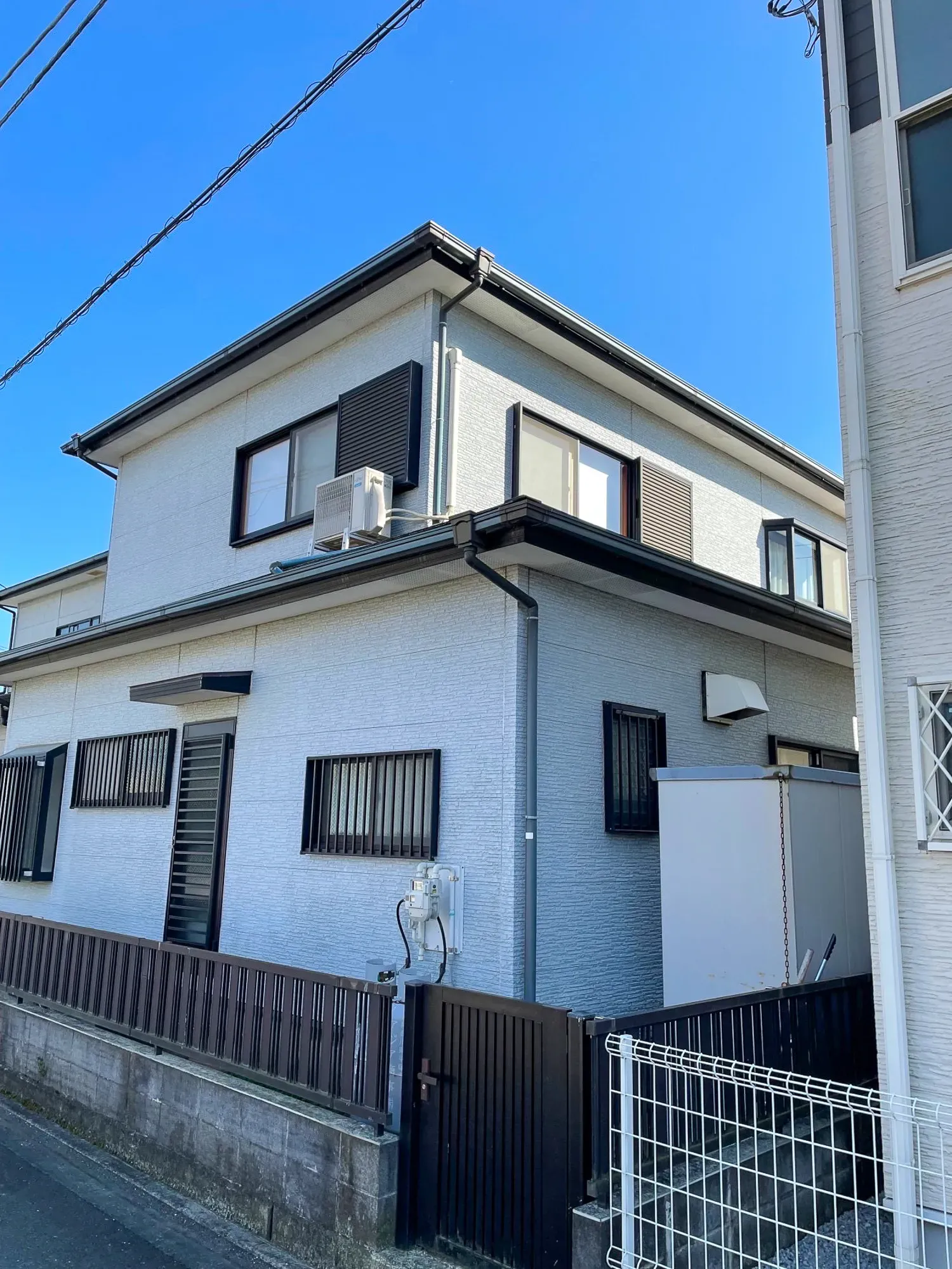 外壁塗装工事を行いました
