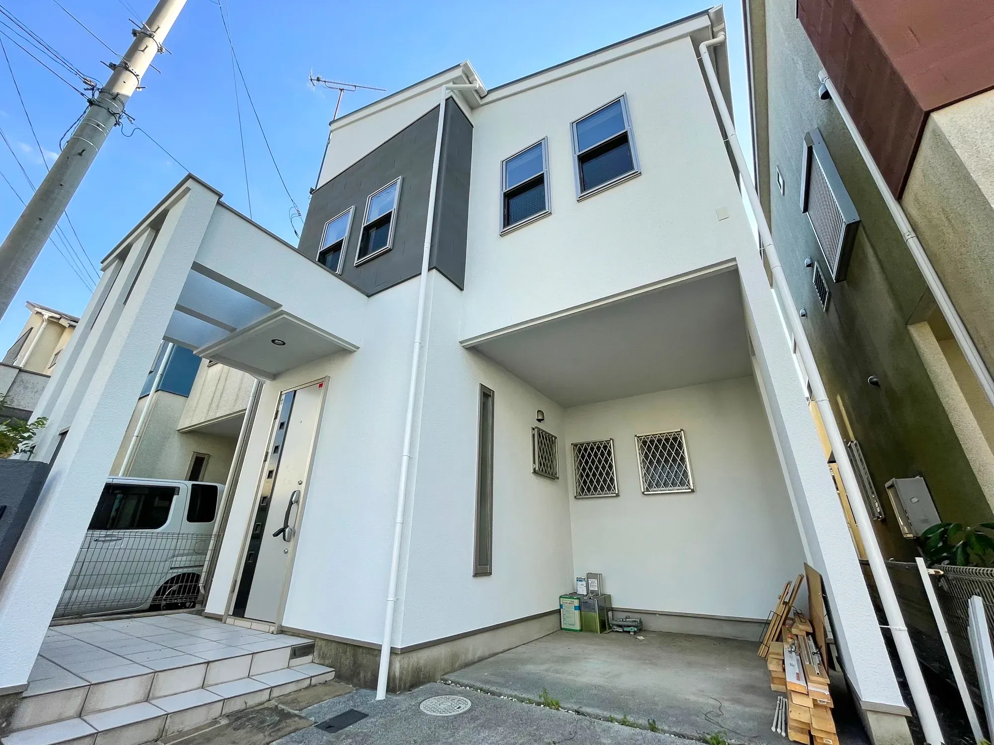 大和市にて外壁塗装を行いました