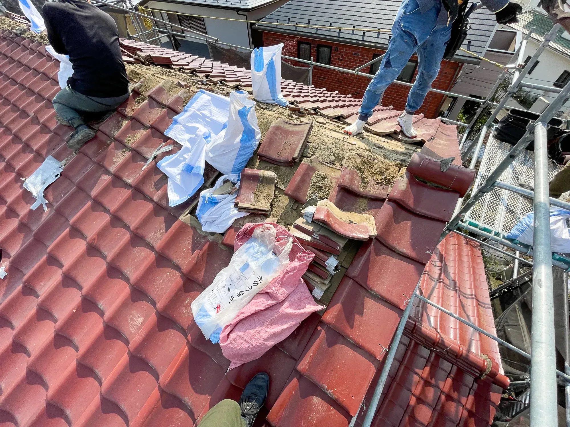 屋根の葺替え工事