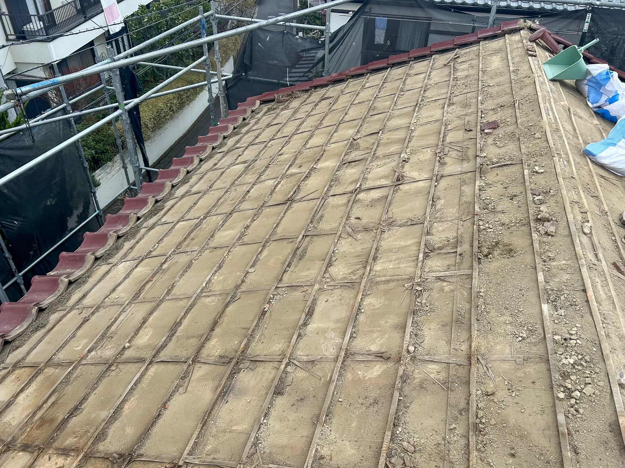 屋根の葺替え工事