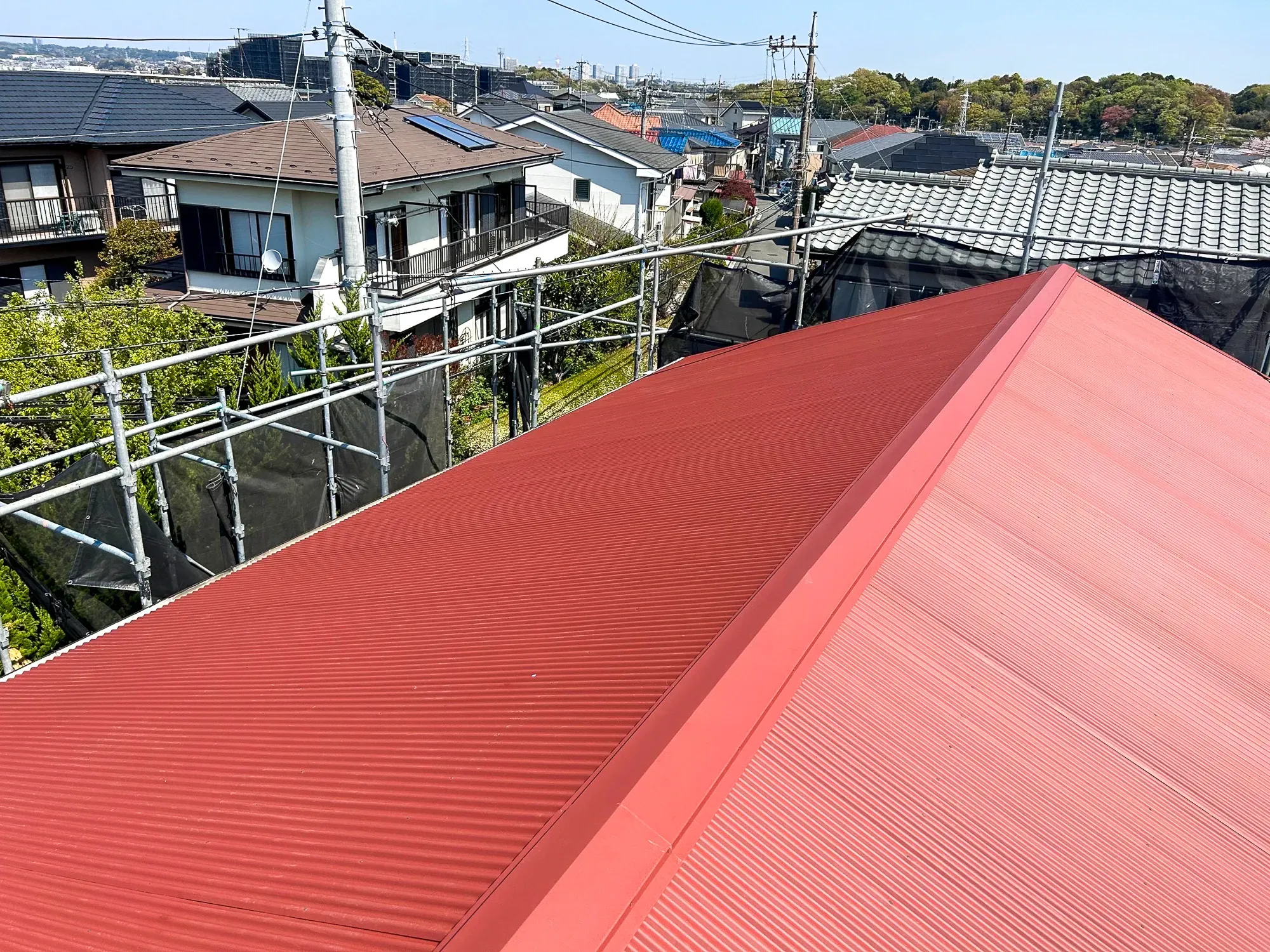 屋根の葺替え工事