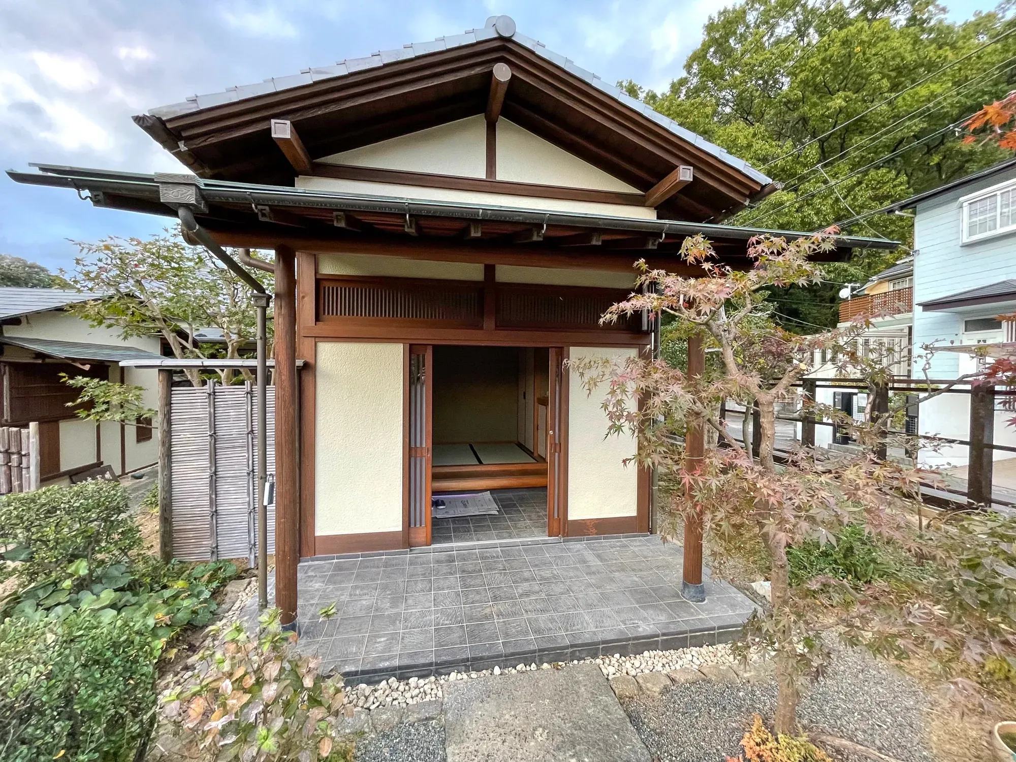 古民家を和風カフェに改装