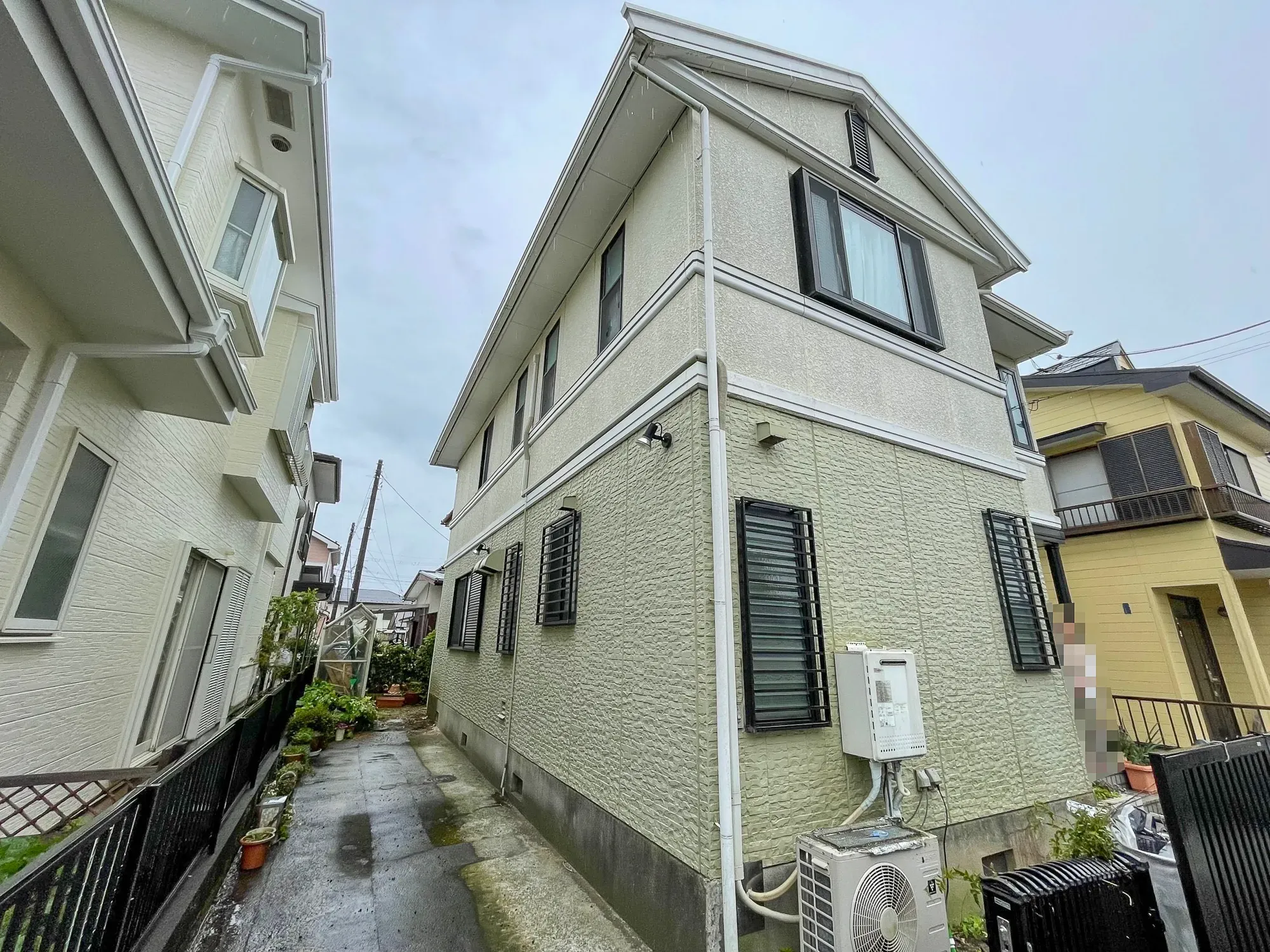 平塚市にて外壁塗装工事
