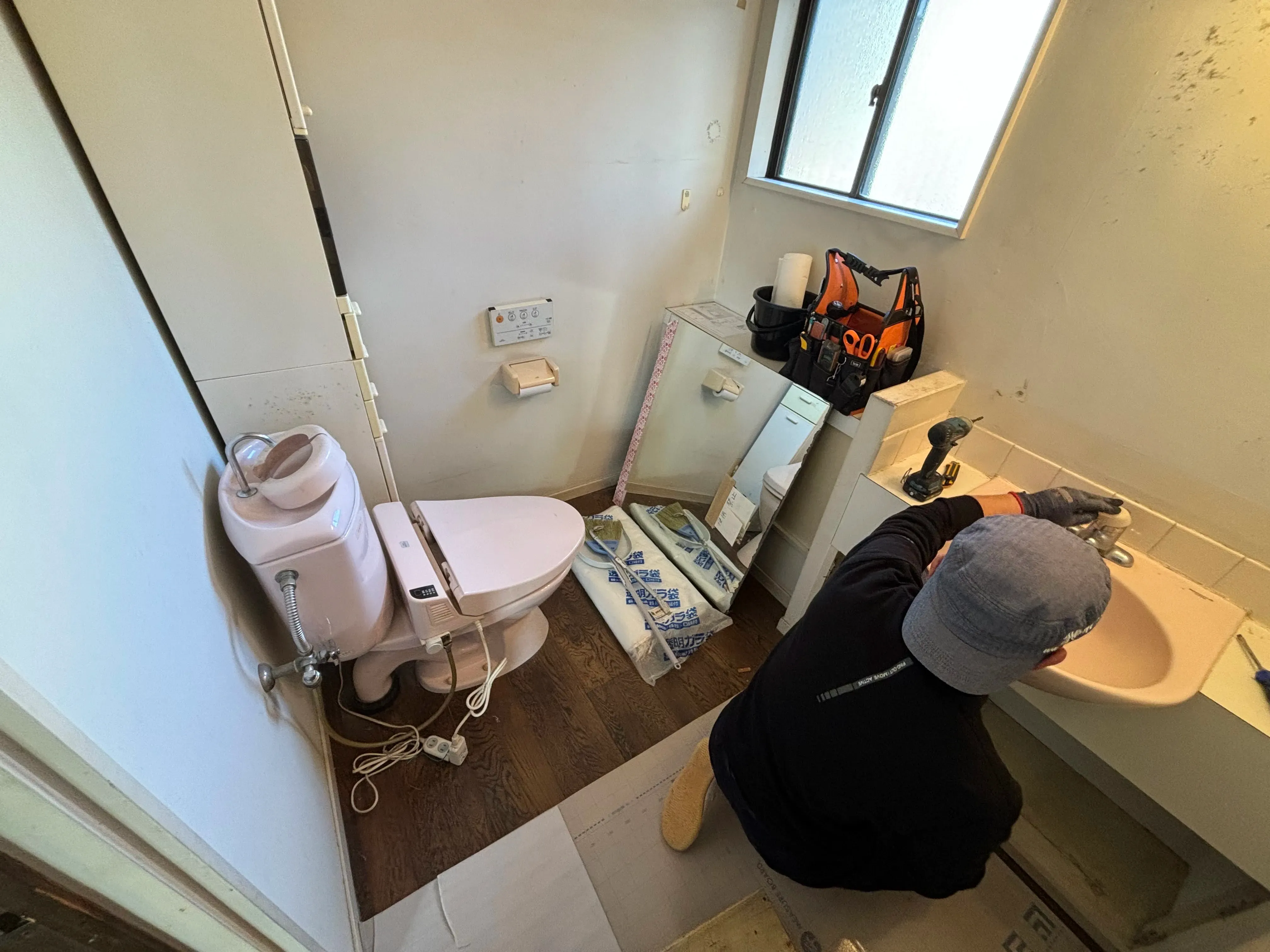 トイレスペースを美しくリフォーム