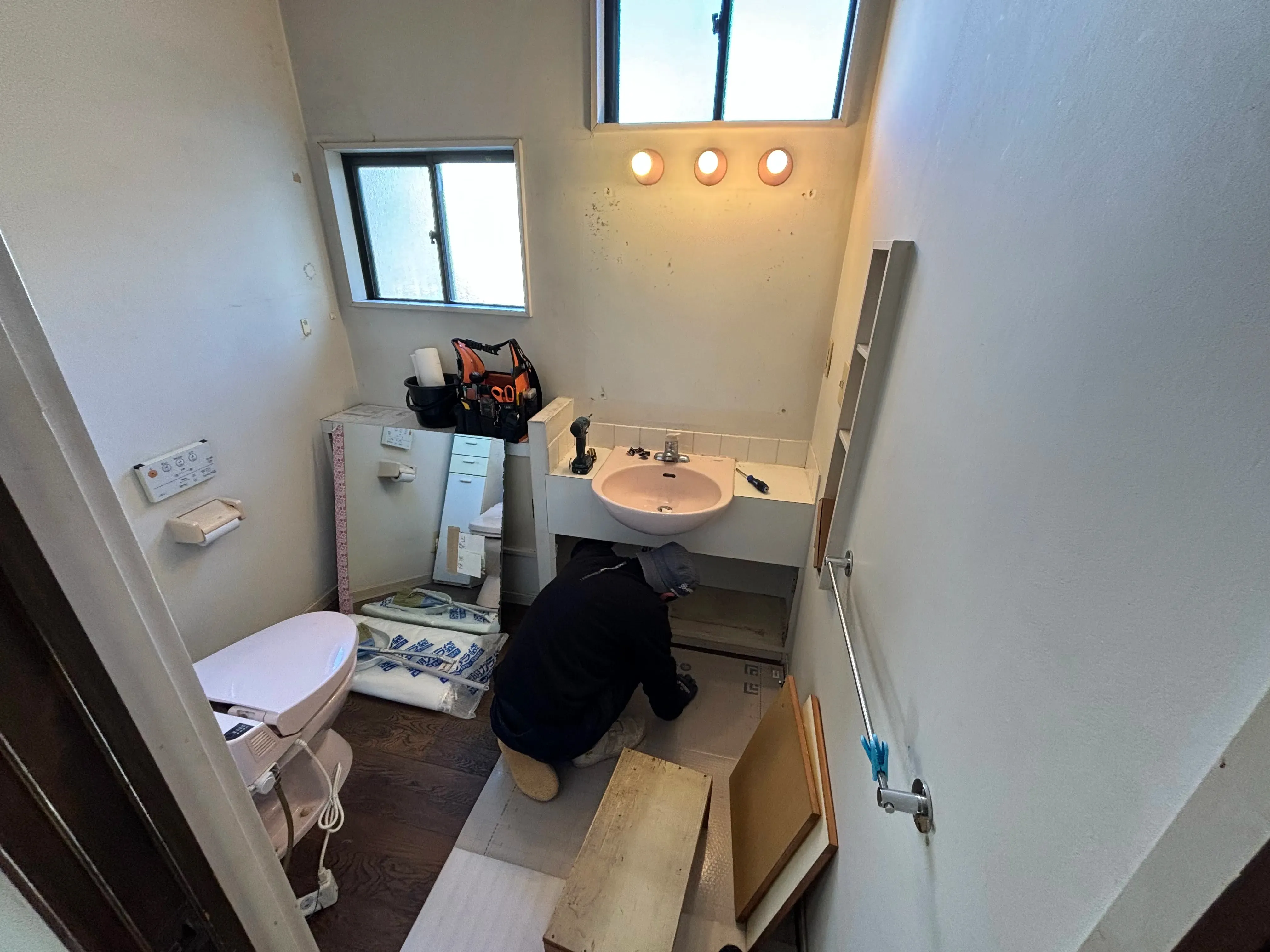 トイレスペースを美しくリフォーム