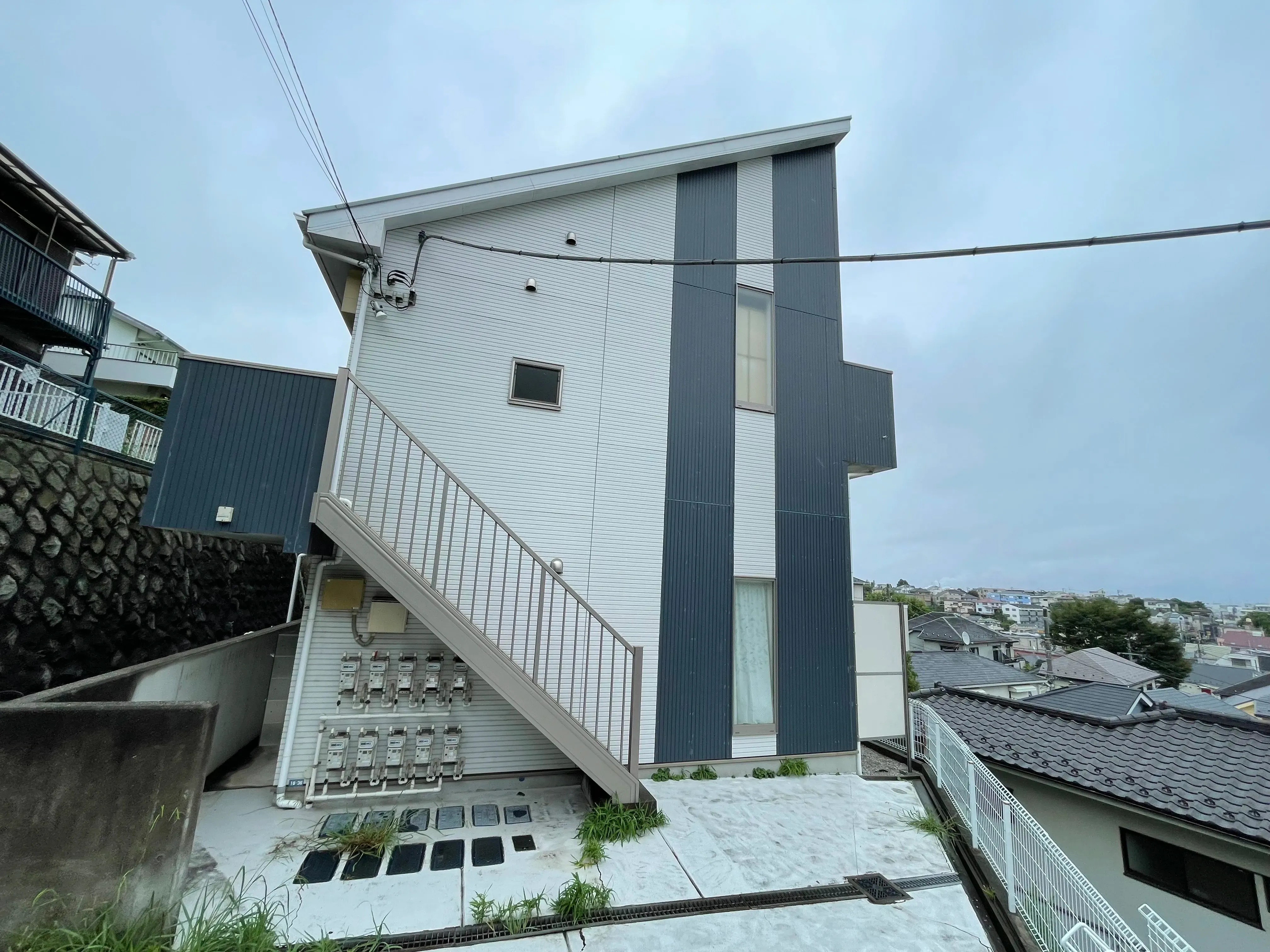 アパートの外壁塗装工事