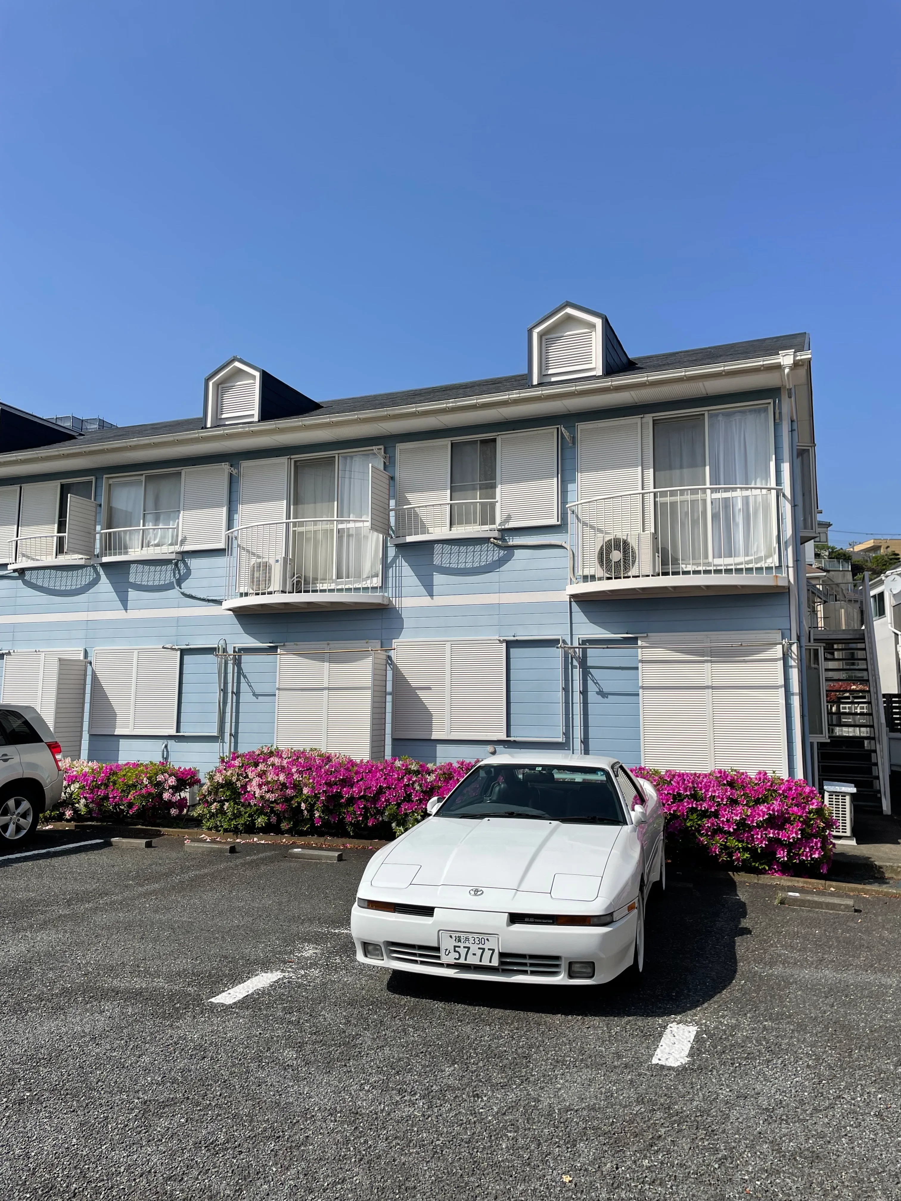 アパートの外壁塗装工事