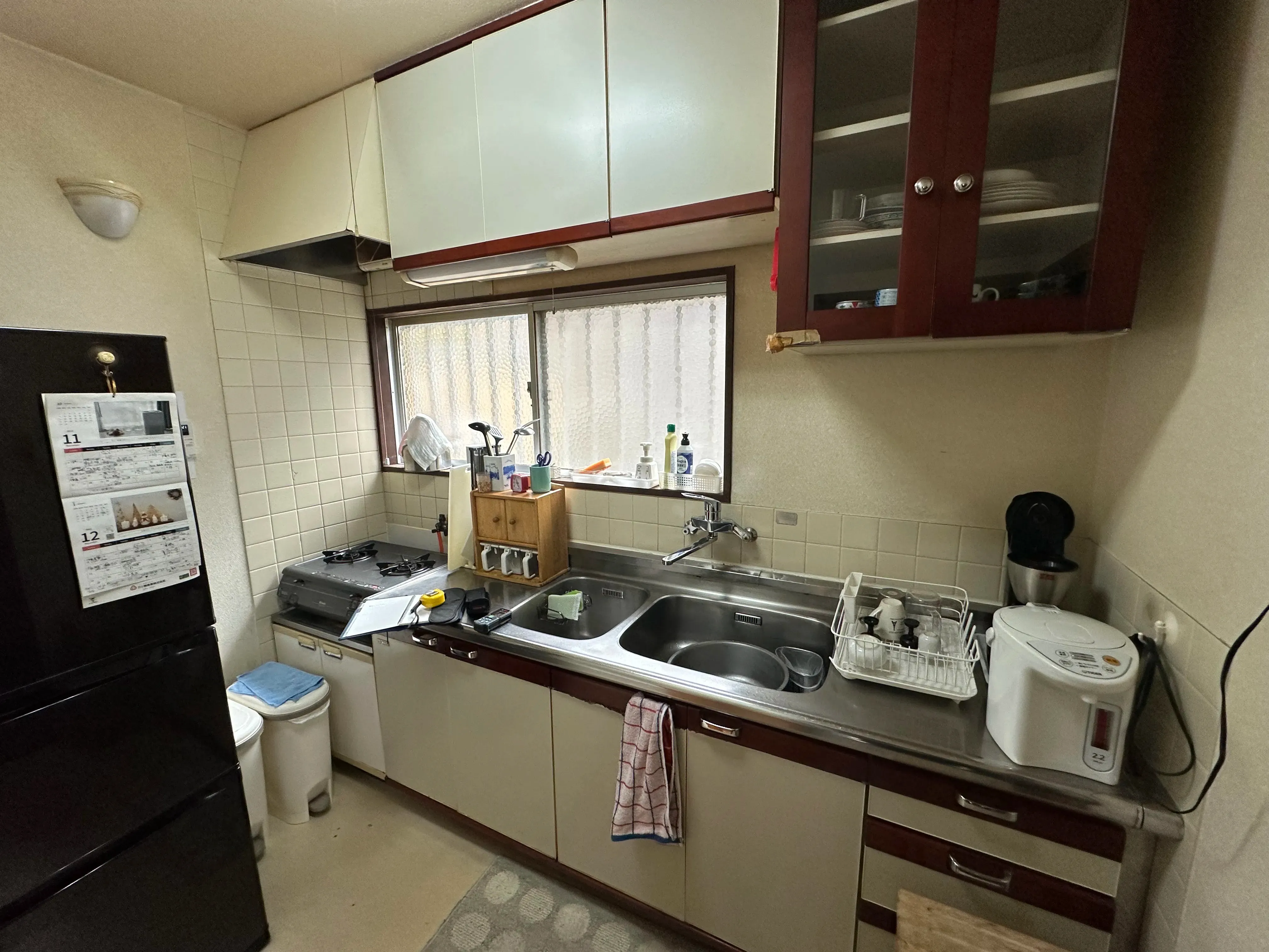 システムキッチン交換工事の施工