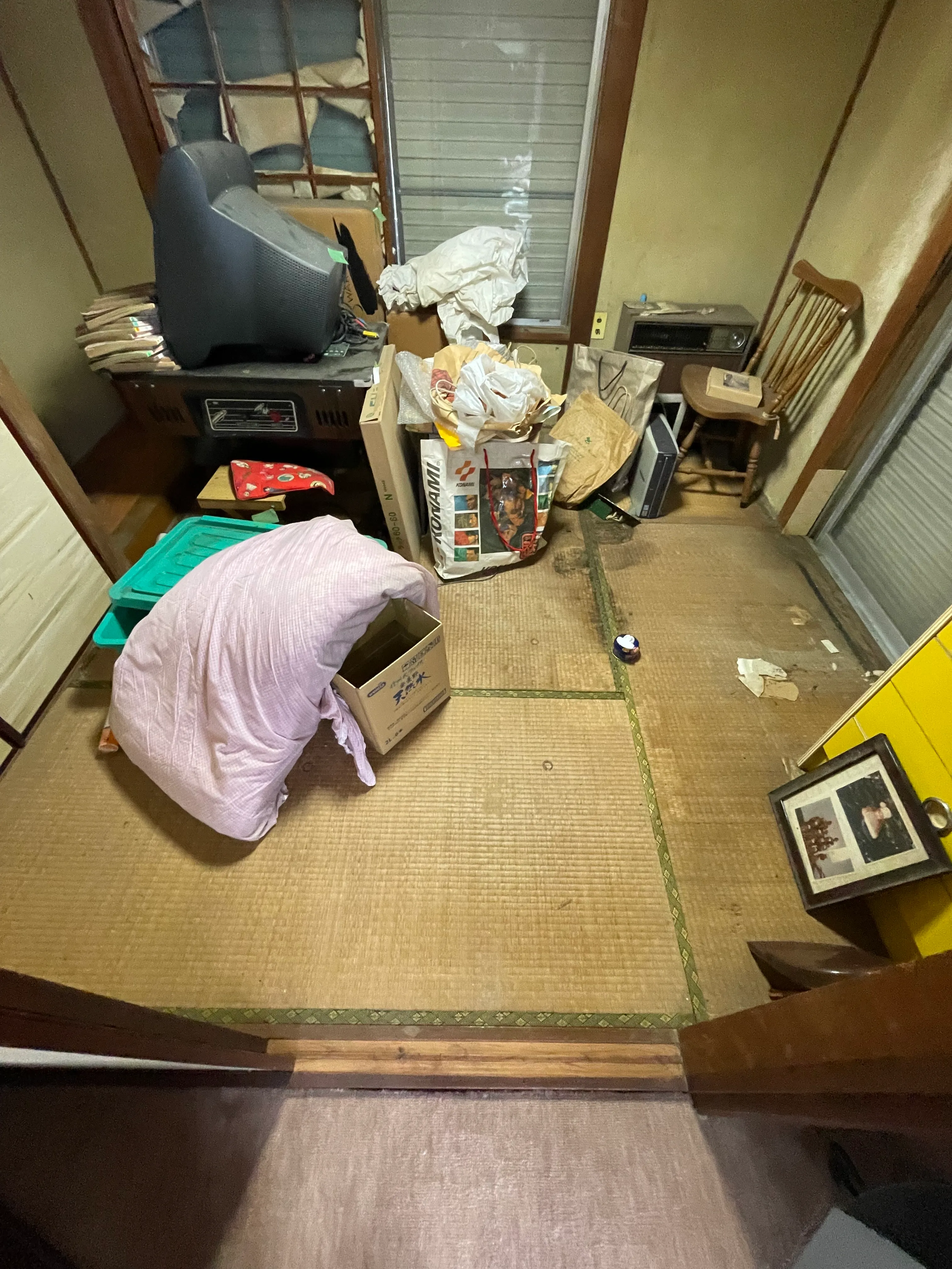 雨漏りして使っていなかった和室の改修工事