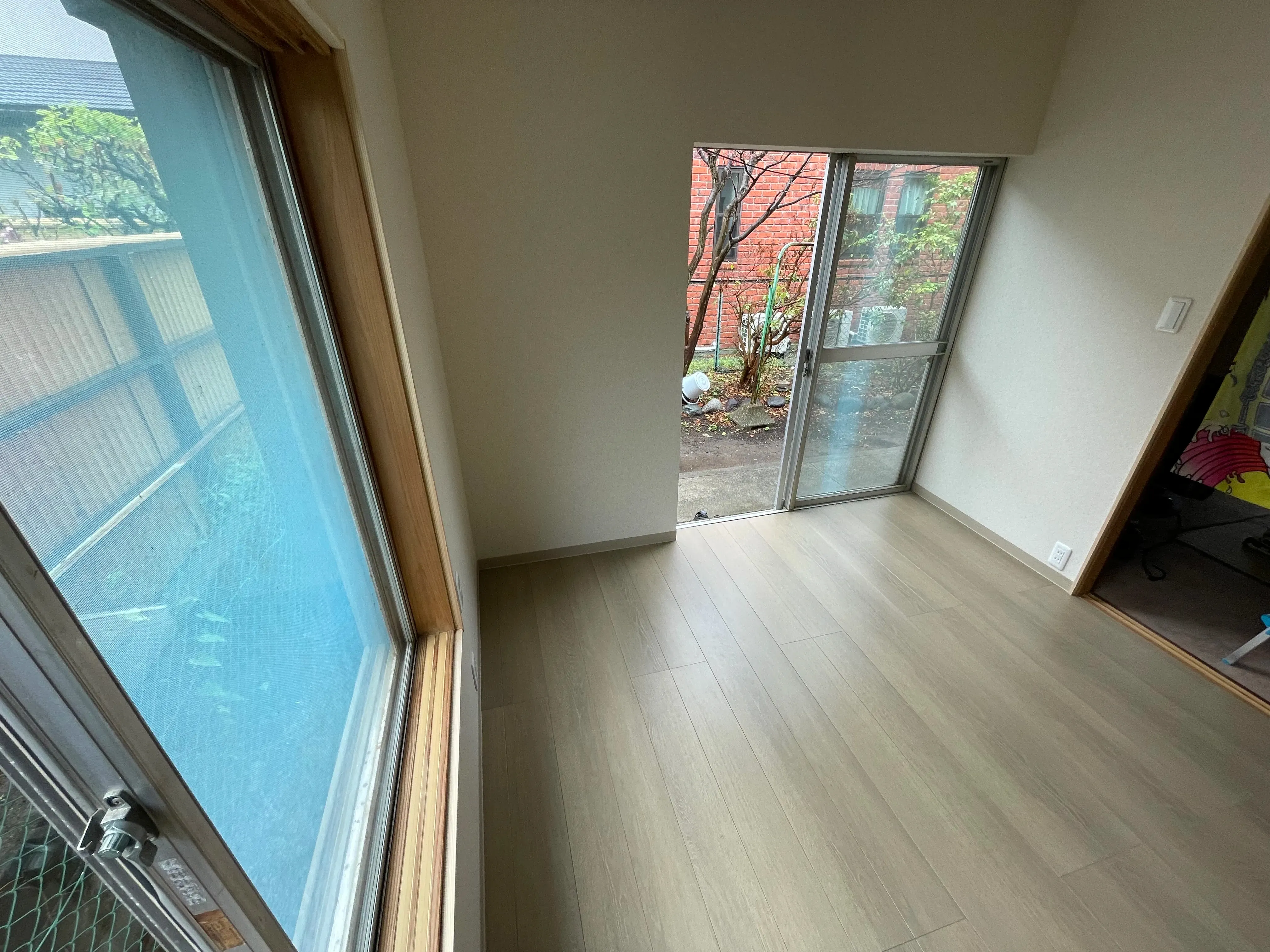 雨漏りして使っていなかった和室の改修工事